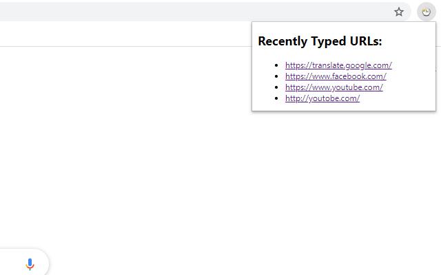 Recently History from Chrome web store to be run with OffiDocs Chromium online Recently History from Chrome web store to be run with OffiDocs Chromium online