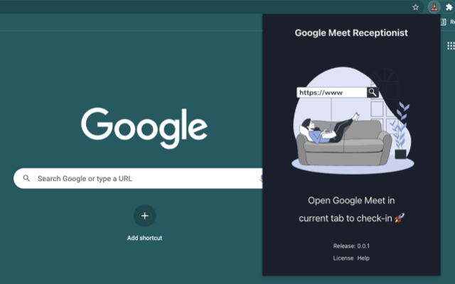 Receptionist for Google Meet from Chrome web store to be run with OffiDocs Chromium online Receptionist for Google Meet from Chrome web store to be run with OffiDocs Chromium online