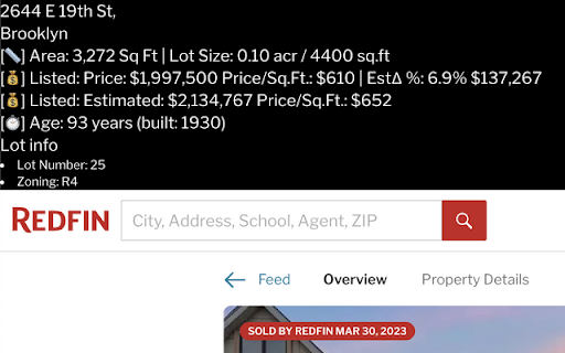 Redfin TLDR from Chrome web store to be run with OffiDocs Chromium online Redfin TLDR from Chrome web store to be run with OffiDocs Chromium online