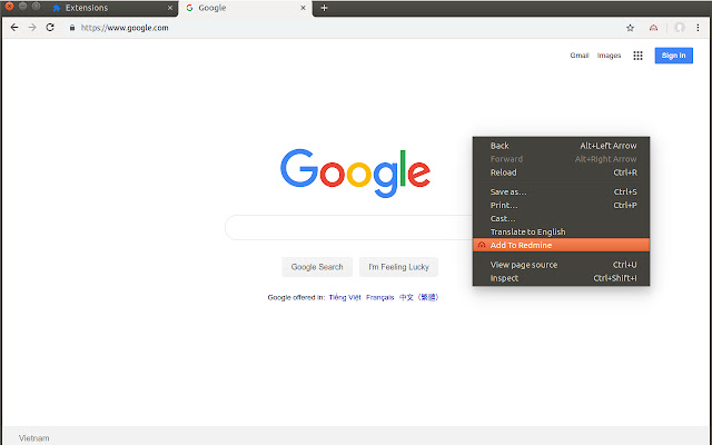 Redmine Quick Add from Chrome web store to be run with OffiDocs Chromium online Redmine Quick Add from Chrome web store to be run with OffiDocs Chromium online