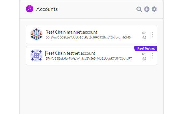 Reef Chain Wallet Extension from Chrome web store to be run with OffiDocs Chromium online Reef Chain Wallet Extension from Chrome web store to be run with OffiDocs Chromium online