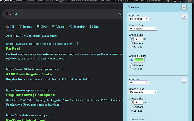 Re Font from Chrome web store to be run with OffiDocs Chromium online Re Font from Chrome web store to be run with OffiDocs Chromium online
