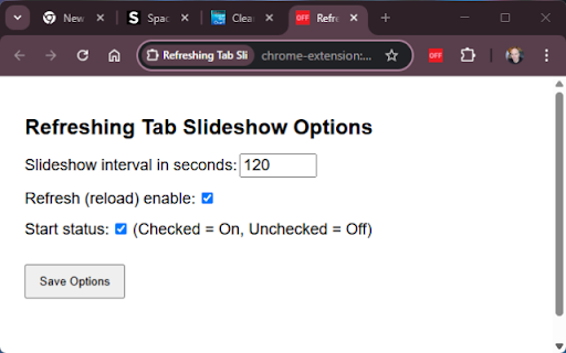 Refreshing Tab Slideshow from Chrome web store to be run with OffiDocs Chromium online Refreshing Tab Slideshow from Chrome web store to be run with OffiDocs Chromium online