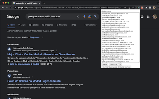 Registro de correos electrónicos from Chrome web store to be run with OffiDocs Chromium online Registro de correos electrónicos from Chrome web store to be run with OffiDocs Chromium online