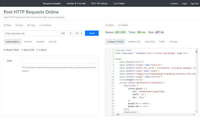 ReqBin HTTP Client from Chrome web store to be run with OffiDocs Chromium online ReqBin HTTP Client from Chrome web store to be run with OffiDocs Chromium online