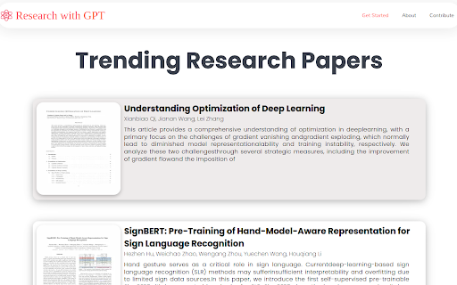 Research With GPT from Chrome web store to be run with OffiDocs Chromium online Research With GPT from Chrome web store to be run with OffiDocs Chromium online