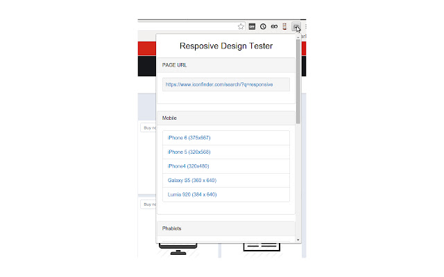 Responsive design tester from Chrome web store to be run with OffiDocs Chromium online Responsive design tester from Chrome web store to be run with OffiDocs Chromium online