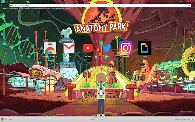 Rick and Morty: Anatomy Park Theme 2017 from Chrome web store to be run with OffiDocs Chromium online Rick and Morty: Anatomy Park Theme 2017 from Chrome web store to be run with OffiDocs Chromium online