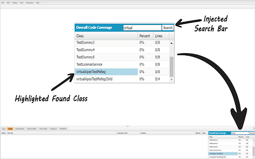 Salesforce Code Coverage Navigator from Chrome web store to be run with OffiDocs Chromium online Salesforce Code Coverage Navigator from Chrome web store to be run with OffiDocs Chromium online