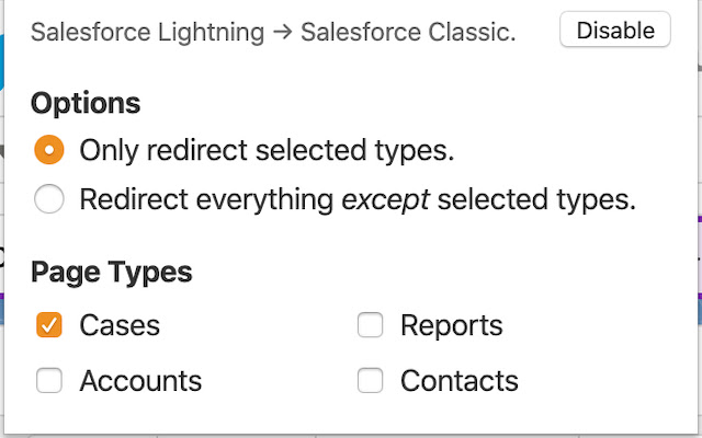 Salesforce Lightning to Classic from Chrome web store to be run with OffiDocs Chromium online Salesforce Lightning to Classic from Chrome web store to be run with OffiDocs Chromium online