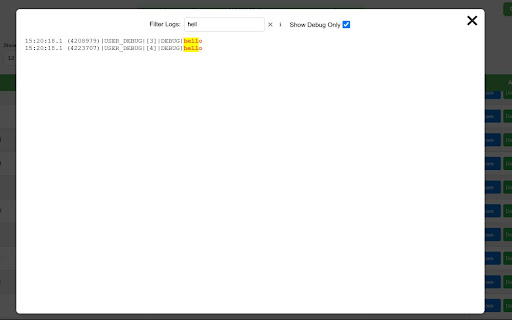 Salesforce LogXplorer from Chrome web store to be run with OffiDocs Chromium online Salesforce LogXplorer from Chrome web store to be run with OffiDocs Chromium online
