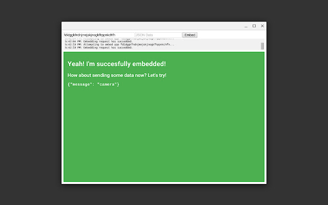 Sample Appview Host from Chrome web store to be run with OffiDocs Chromium online Sample Appview Host from Chrome web store to be run with OffiDocs Chromium online