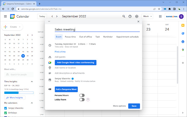 Sangoma Meet from Chrome web store to be run with OffiDocs Chromium online Sangoma Meet from Chrome web store to be run with OffiDocs Chromium online