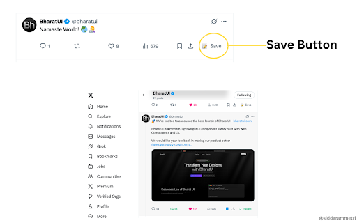 Save Gold Tweets to Notion from Chrome web store to be run with OffiDocs Chromium online Save Gold Tweets to Notion from Chrome web store to be run with OffiDocs Chromium online