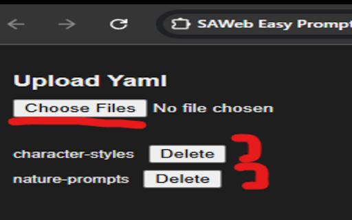 SAWeb Easy Prompt Selector from Chrome web store to be run with OffiDocs Chromium online SAWeb Easy Prompt Selector from Chrome web store to be run with OffiDocs Chromium online