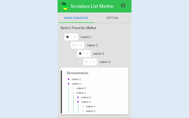 Scrapbox List Marker from Chrome web store to be run with OffiDocs Chromium online Scrapbox List Marker from Chrome web store to be run with OffiDocs Chromium online