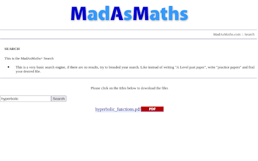 Search For MadAsMaths from Chrome web store to be run with OffiDocs Chromium online Search For MadAsMaths from Chrome web store to be run with OffiDocs Chromium online