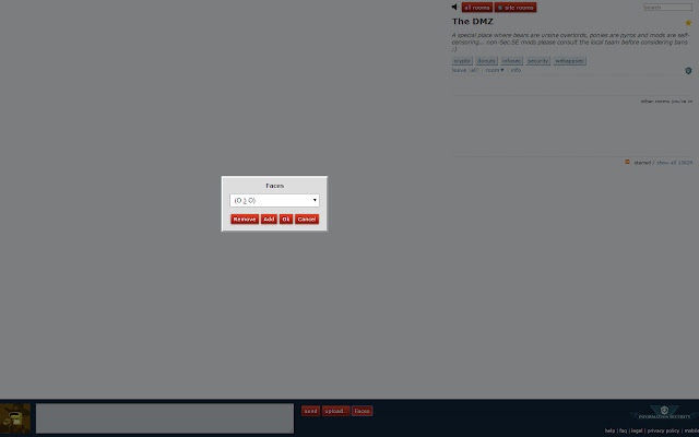 SE Chat Faces from Chrome web store to be run with OffiDocs Chromium online SE Chat Faces from Chrome web store to be run with OffiDocs Chromium online