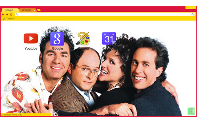 Seinfeld Theme for Google Chrome from Chrome web store to be run with OffiDocs Chromium online Seinfeld Theme for Google Chrome from Chrome web store to be run with OffiDocs Chromium online