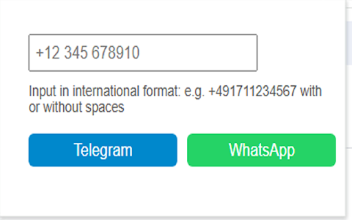SendTelegramOrWhatsappMessageto... from Chrome web store to be run with OffiDocs Chromium online SendTelegramOrWhatsappMessageto... from Chrome web store to be run with OffiDocs Chromium online