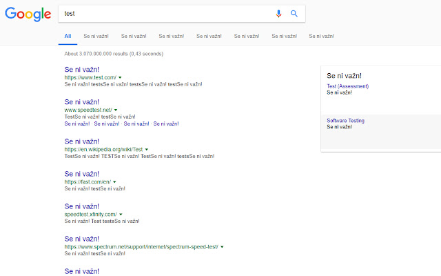 Se ni važn from Chrome web store to be run with OffiDocs Chromium online Se ni važn from Chrome web store to be run with OffiDocs Chromium online