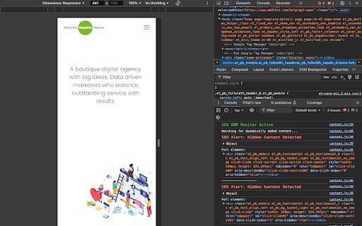 SEO DOM Monitor from Chrome web store to be run with OffiDocs Chromium online SEO DOM Monitor from Chrome web store to be run with OffiDocs Chromium online