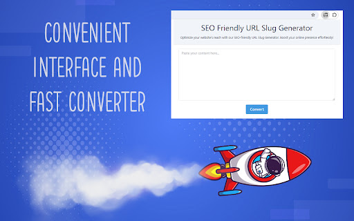 SEO Friendly URL Slug Generator from Chrome web store to be run with OffiDocs Chromium online SEO Friendly URL Slug Generator from Chrome web store to be run with OffiDocs Chromium online
