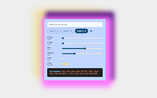 Shadown Gen from Chrome web store to be run with OffiDocs Chromium online Shadown Gen from Chrome web store to be run with OffiDocs Chromium online