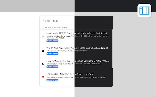 Shoji Tab lite Tab Assistant from Chrome web store to be run with OffiDocs Chromium online Shoji Tab lite Tab Assistant from Chrome web store to be run with OffiDocs Chromium online