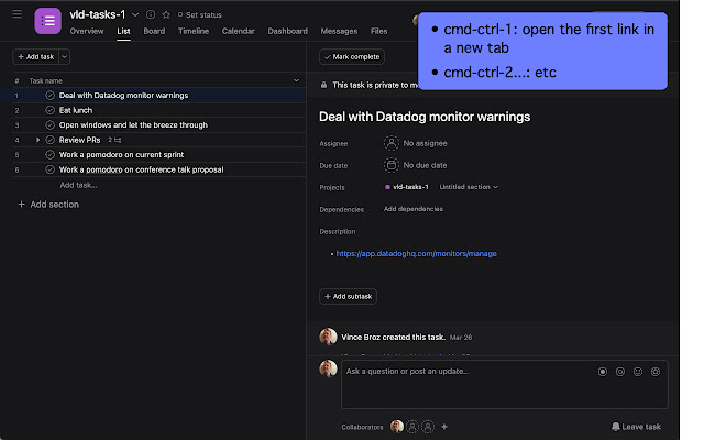 Shortcuts for Asana from Chrome web store to be run with OffiDocs Chromium online Shortcuts for Asana from Chrome web store to be run with OffiDocs Chromium online