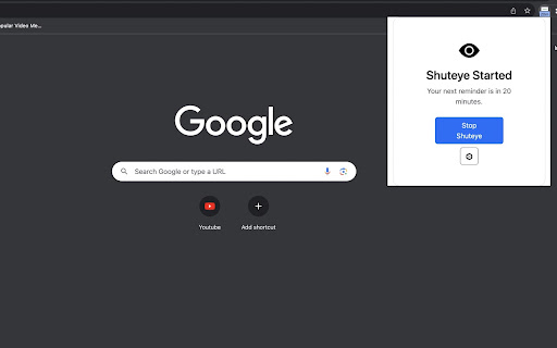 Shuteye from Chrome web store to be run with OffiDocs Chromium online Shuteye from Chrome web store to be run with OffiDocs Chromium online
