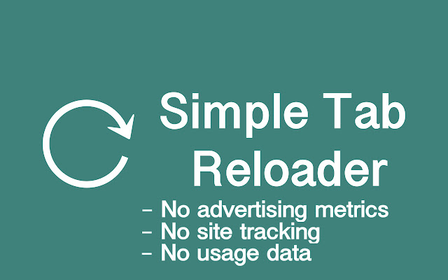 Simple Tab Reloader from Chrome web store to be run with OffiDocs Chromium online Simple Tab Reloader from Chrome web store to be run with OffiDocs Chromium online