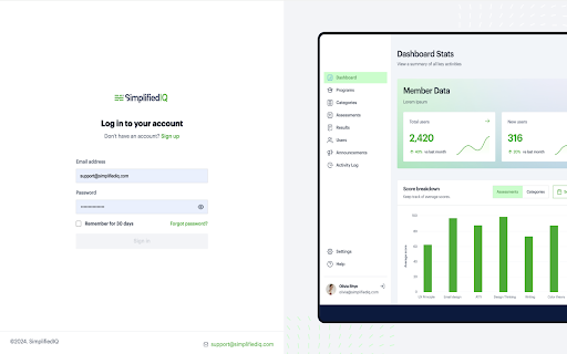 SimplifiedIQ Proctoring from Chrome web store to be run with OffiDocs Chromium online SimplifiedIQ Proctoring from Chrome web store to be run with OffiDocs Chromium online