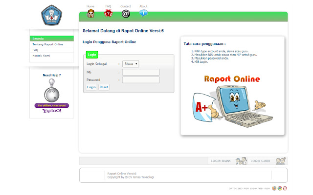 SIMS Girisa Teknologi from Chrome web store to be run with OffiDocs Chromium online SIMS Girisa Teknologi from Chrome web store to be run with OffiDocs Chromium online
