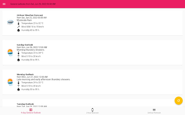 Singapore Weather Nowcast from Chrome web store to be run with OffiDocs Chromium online Singapore Weather Nowcast from Chrome web store to be run with OffiDocs Chromium online