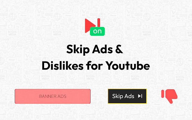 Skip Ads and Dislike for Youtube from Chrome web store to be run with OffiDocs Chromium online Skip Ads and Dislike for Youtube from Chrome web store to be run with OffiDocs Chromium online