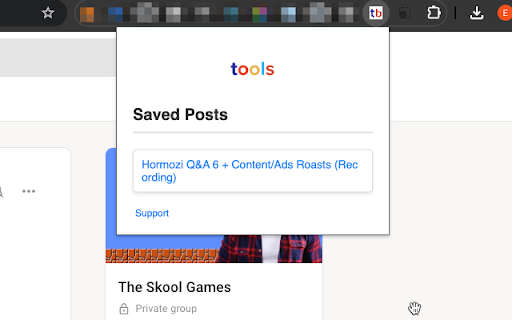 Skool Toolbox from Chrome web store to be run with OffiDocs Chromium online Skool Toolbox from Chrome web store to be run with OffiDocs Chromium online