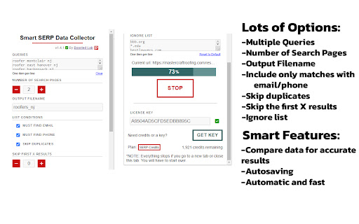Smart SERP Data Collector from Chrome web store to be run with OffiDocs Chromium online Smart SERP Data Collector from Chrome web store to be run with OffiDocs Chromium online