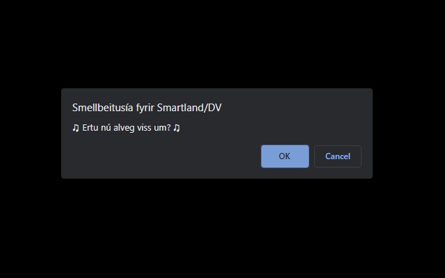Smellbeitusía fyrir Smartland og DV from Chrome web store to be run with OffiDocs Chromium online Smellbeitusía fyrir Smartland og DV from Chrome web store to be run with OffiDocs Chromium online