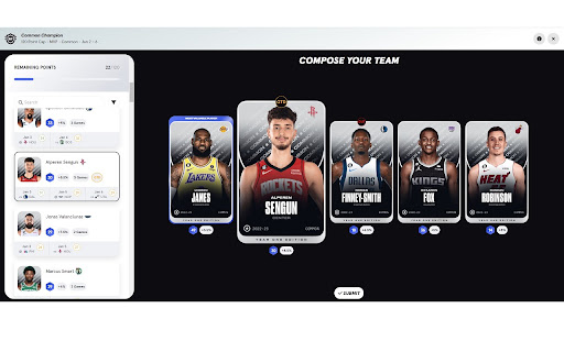 Sorare NBA Jet from Chrome web store to be run with OffiDocs Chromium online Sorare NBA Jet from Chrome web store to be run with OffiDocs Chromium online
