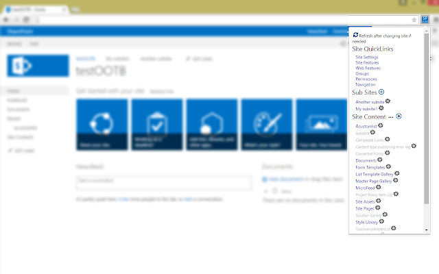 SPAdminsHelper from Chrome web store to be run with OffiDocs Chromium online SPAdminsHelper from Chrome web store to be run with OffiDocs Chromium online