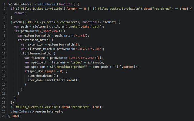 Spec File Reordering for GitHub Pull Requests from Chrome web store to be run with OffiDocs Chromium online Spec File Reordering for GitHub Pull Requests from Chrome web store to be run with OffiDocs Chromium online