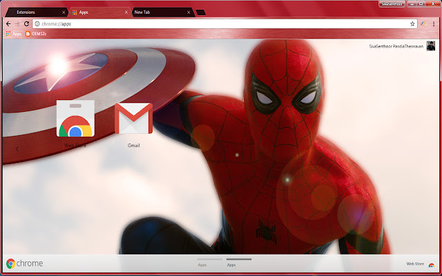 SpiderMan with Shield Avengers from Chrome web store to be run with OffiDocs Chromium online SpiderMan with Shield Avengers from Chrome web store to be run with OffiDocs Chromium online