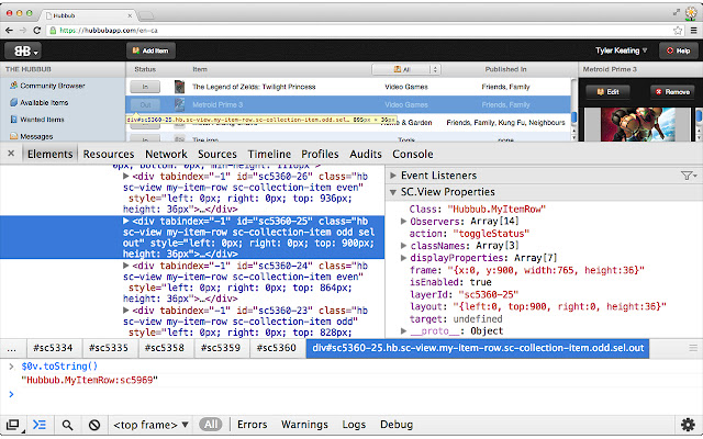 SproutCore Debug from Chrome web store to be run with OffiDocs Chromium online SproutCore Debug from Chrome web store to be run with OffiDocs Chromium online