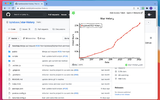 Star History from Chrome web store to be run with OffiDocs Chromium online Star History from Chrome web store to be run with OffiDocs Chromium online