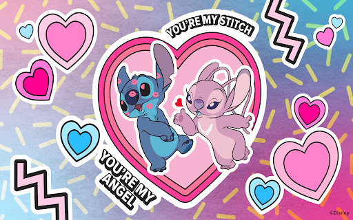 Stitch and Angel Couples Theme from Chrome web store to be run with OffiDocs Chromium online Stitch and Angel Couples Theme from Chrome web store to be run with OffiDocs Chromium online