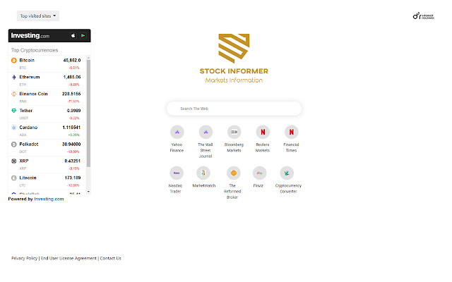 Stock Informer from Chrome web store to be run with OffiDocs Chromium online Stock Informer from Chrome web store to be run with OffiDocs Chromium online