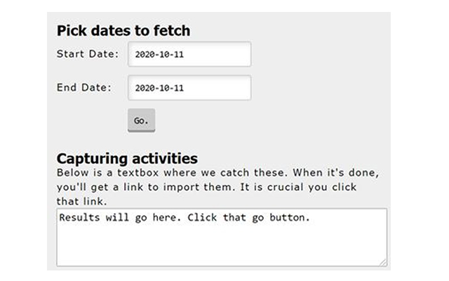 StravAll Garmin Uploader from Chrome web store to be run with OffiDocs Chromium online StravAll Garmin Uploader from Chrome web store to be run with OffiDocs Chromium online