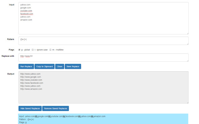 String Regex Replacer from Chrome web store to be run with OffiDocs Chromium online String Regex Replacer from Chrome web store to be run with OffiDocs Chromium online