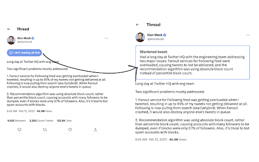 Summarize Tweet: I Aint Reading All That from Chrome web store to be run with OffiDocs Chromium online Summarize Tweet: I Aint Reading All That from Chrome web store to be run with OffiDocs Chromium online
